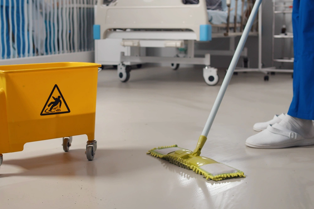 Gebäudereinigung für Klinik und Praxis