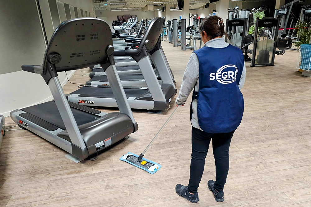 Reinigung Fitnessstudio Berlin SEGRA