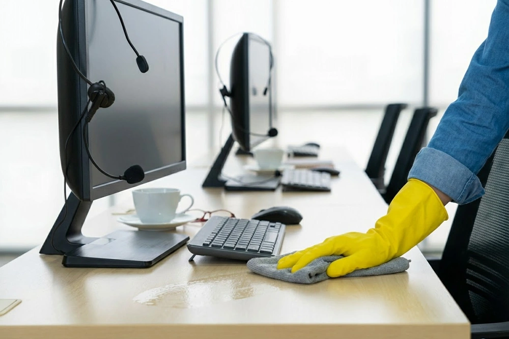 Gebäudereinigung Großraumbuero Berlin Treptow SEGRA