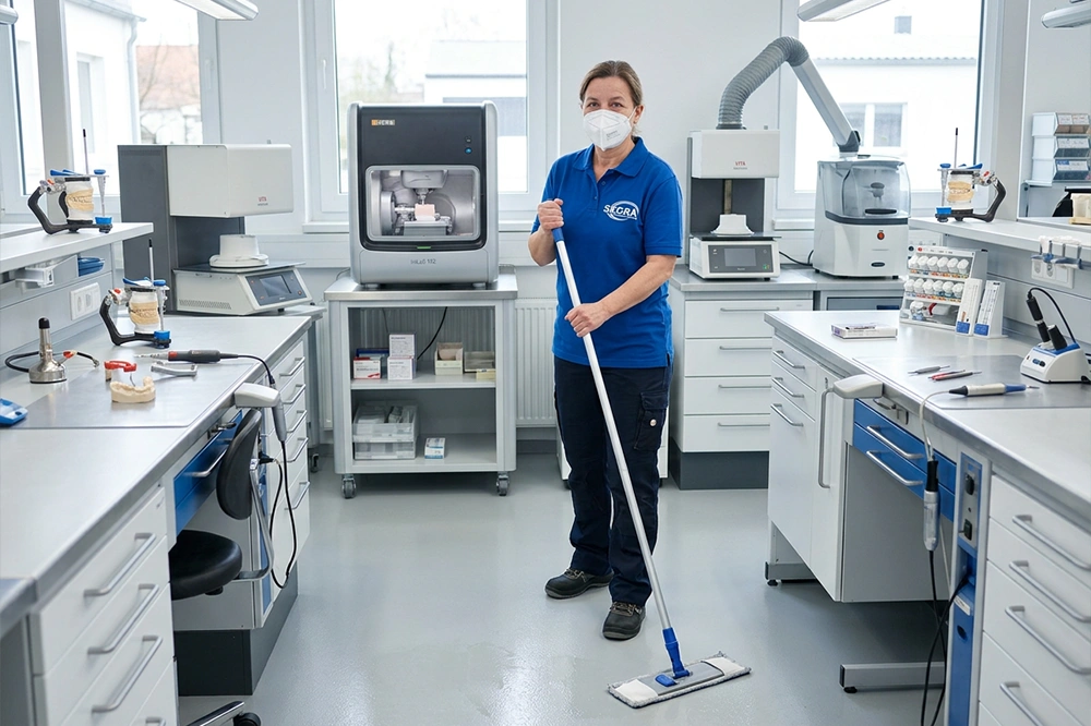 Reinigung eines Dentallabors in Berlin-Wilmersdorf – SEGRA